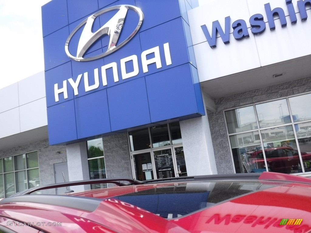 2011 Santa Fe Limited AWD - Sonoran Red / Beige photo #3