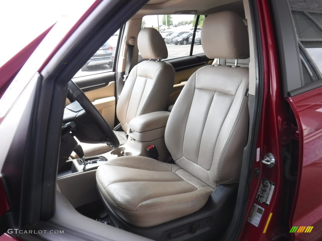 2011 Santa Fe Limited AWD - Sonoran Red / Beige photo #15