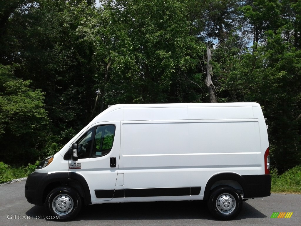 2021 ProMaster 2500 High Roof Cargo Van - Bright White / Black photo #1