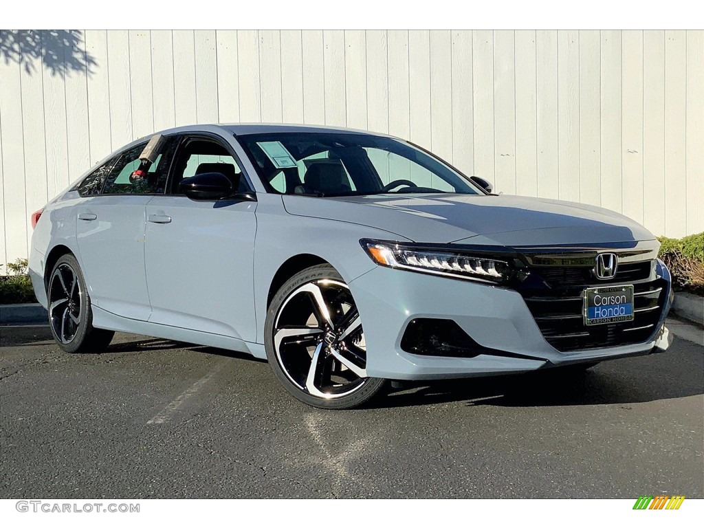 2021 Accord Sport - Sonic Gray Pearl / Black photo #10