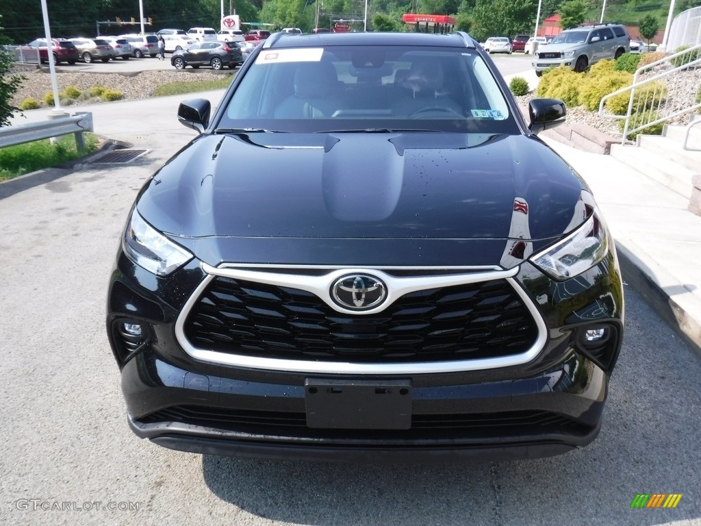 2020 Highlander XLE AWD - Midnight Black Metallic / Black photo #15