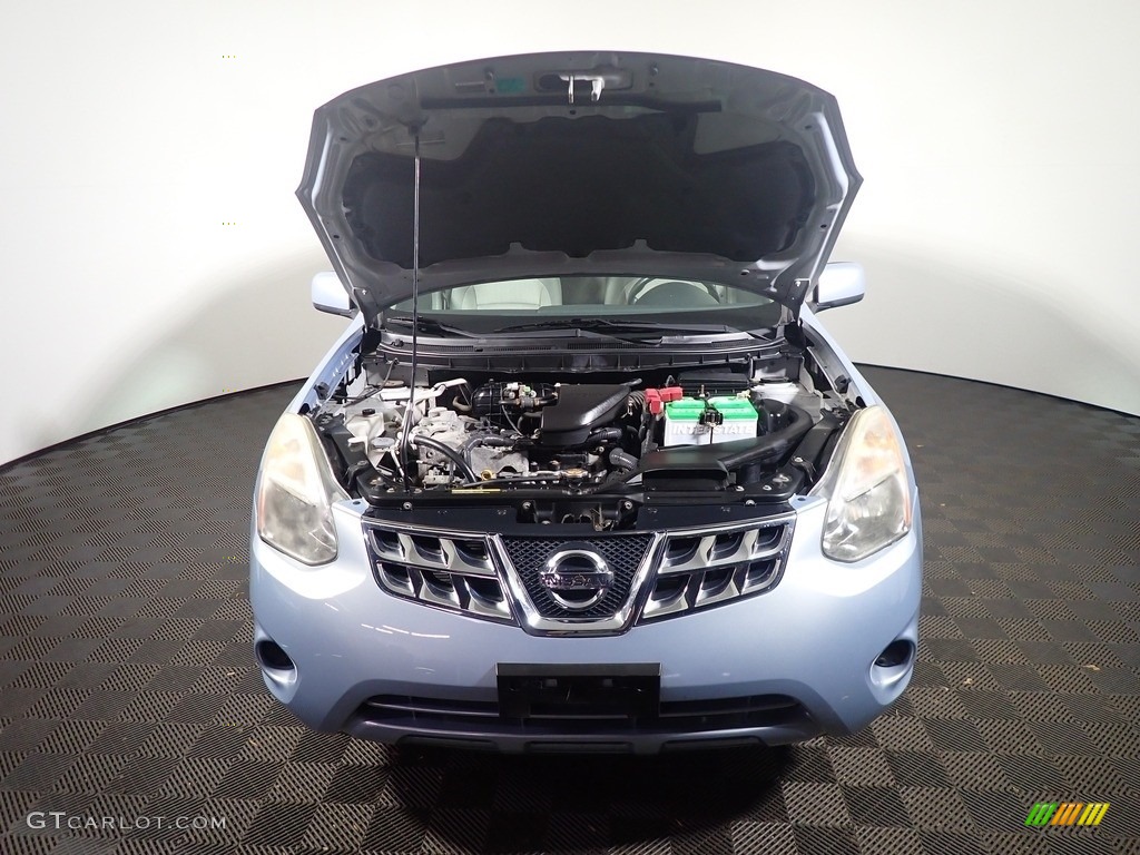 2011 Rogue SV - Gotham Gray Metallic / Gray photo #6