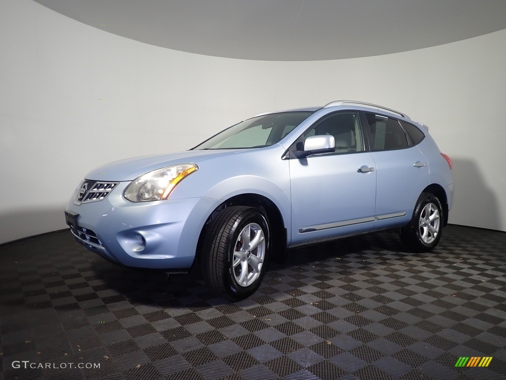 2011 Rogue SV - Gotham Gray Metallic / Gray photo #8