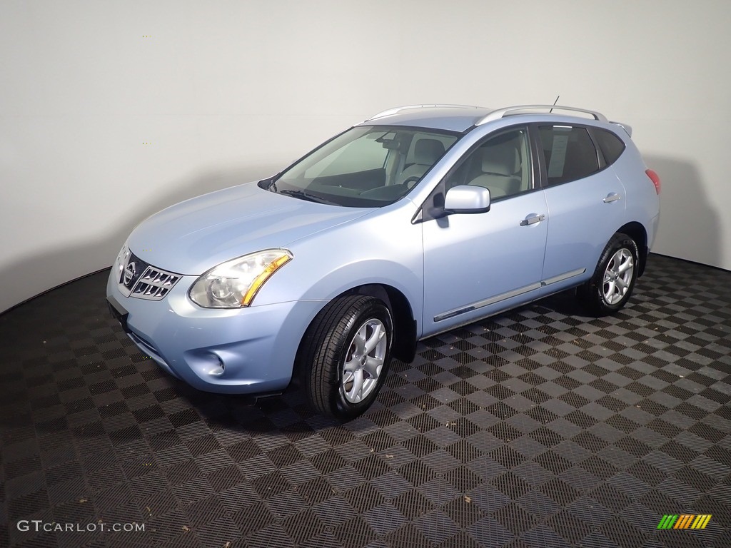 2011 Rogue SV - Gotham Gray Metallic / Gray photo #9