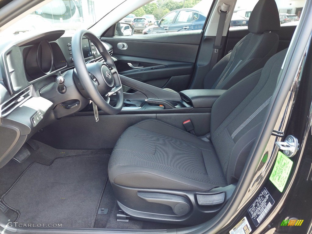 2021 Elantra SE - Phantom Black / Black photo #4