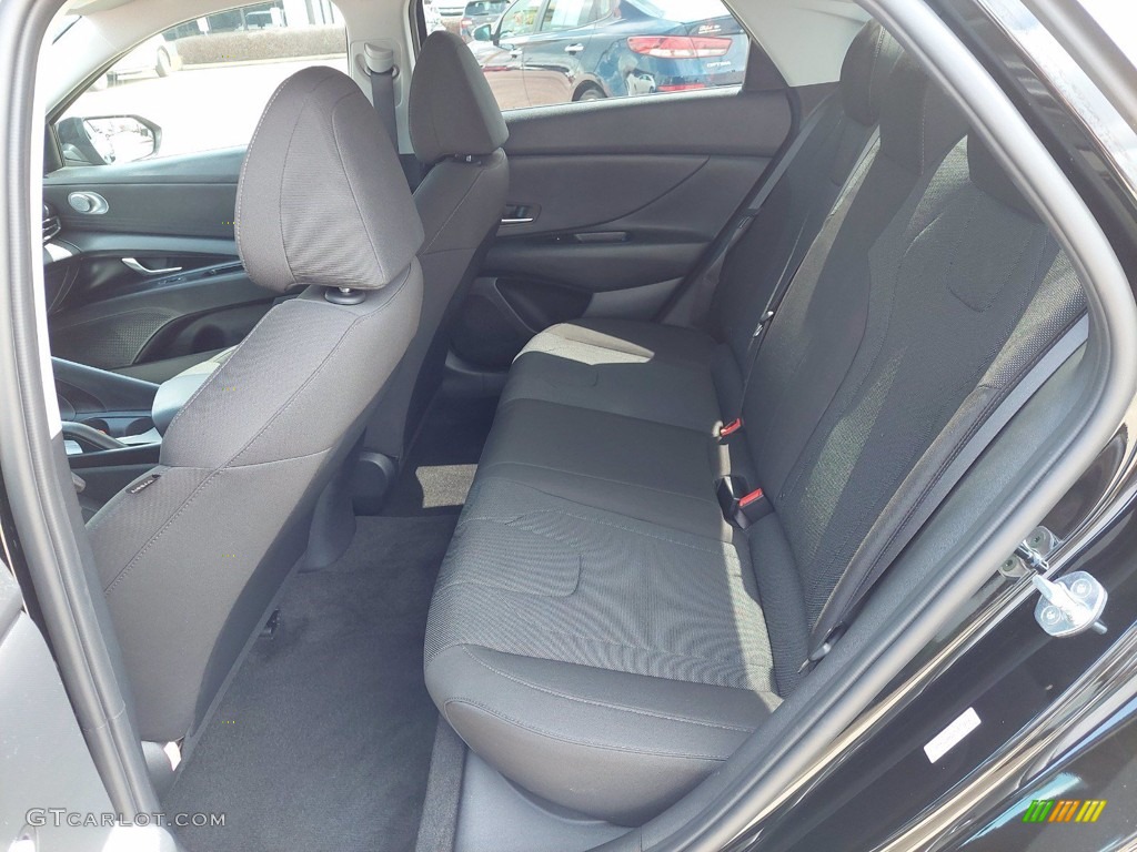 2021 Elantra SE - Phantom Black / Black photo #6