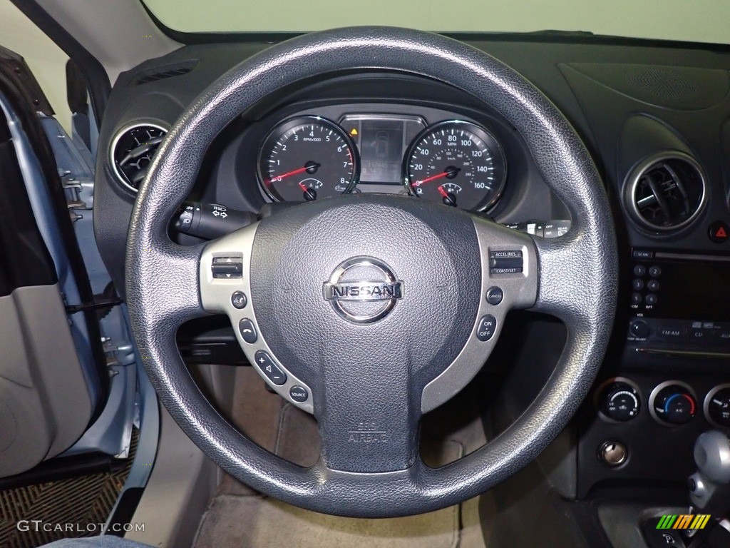 2011 Rogue SV - Gotham Gray Metallic / Gray photo #27