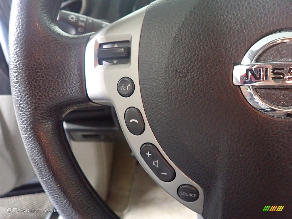2011 Rogue SV - Gotham Gray Metallic / Gray photo #29