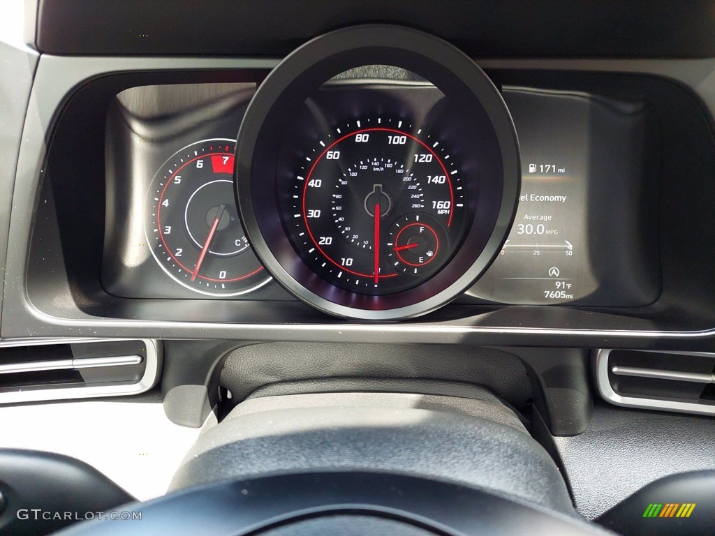 2021 Elantra SE - Phantom Black / Black photo #22
