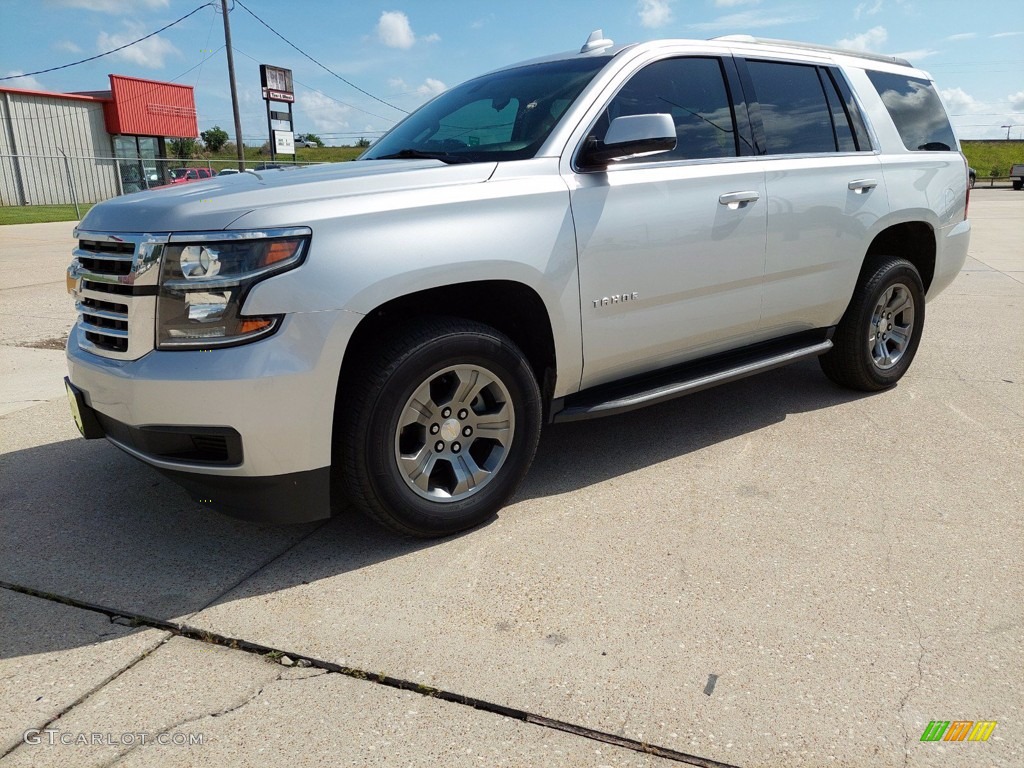 2019 Tahoe LS - Silver Ice Metallic / Jet Black photo #2