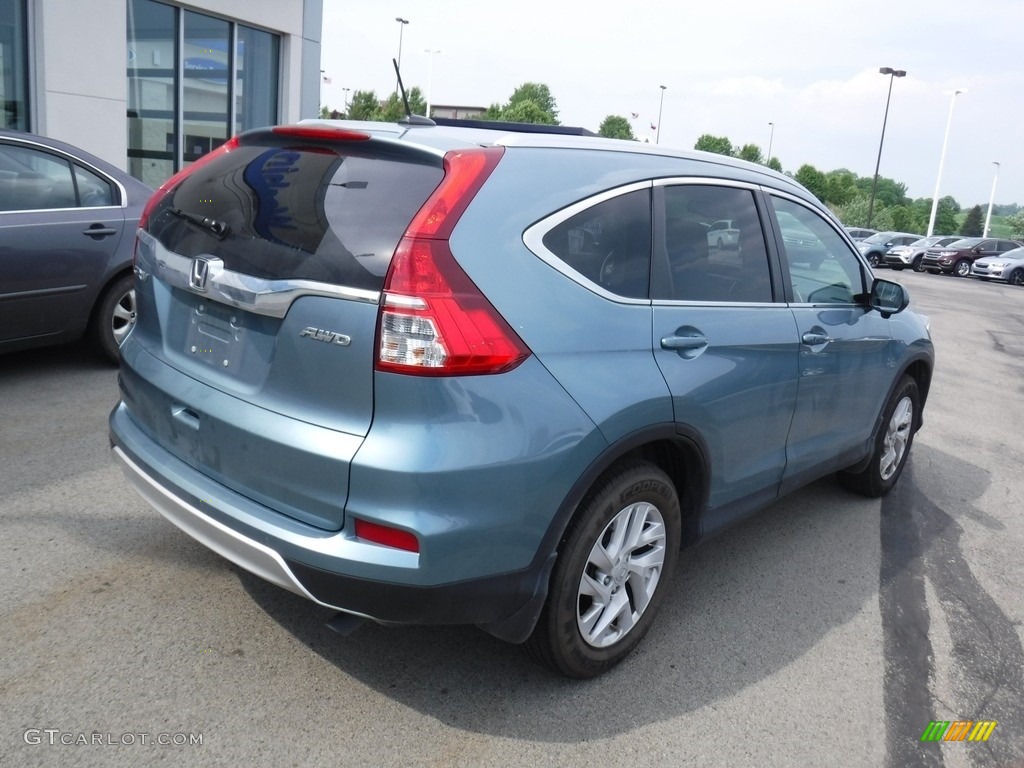 2016 CR-V EX-L AWD - Mountain Air Metallic / Beige photo #9