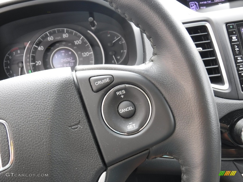 2016 Honda CR-V EX-L AWD Beige Steering Wheel Photo #142065679