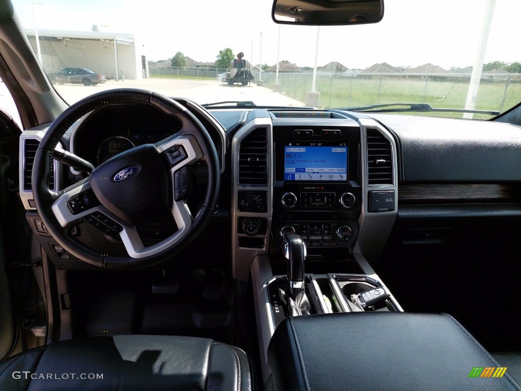 2019 F150 Lariat SuperCrew 4x4 - Silver Spruce / Black photo #5