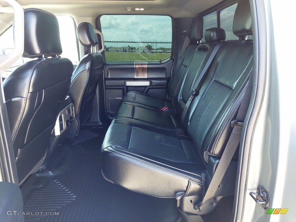 2019 F150 Lariat SuperCrew 4x4 - Silver Spruce / Black photo #6