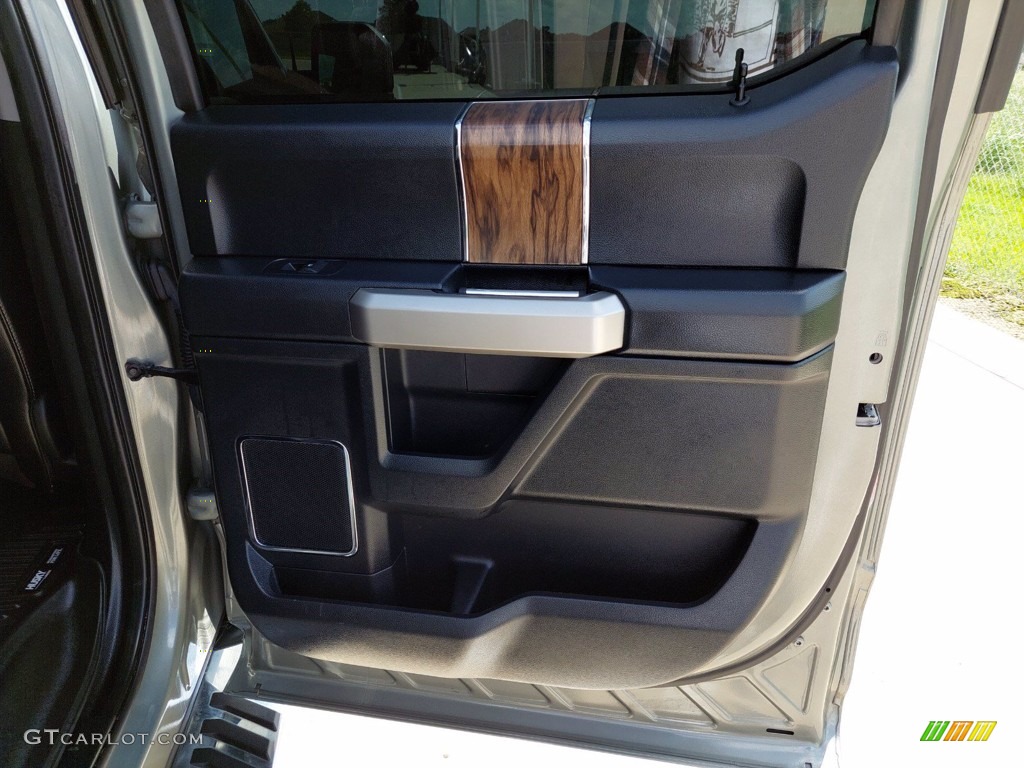 2019 F150 Lariat SuperCrew 4x4 - Silver Spruce / Black photo #27