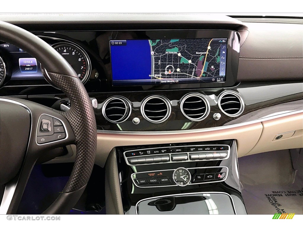 2018 E 300 Sedan - Diamond Silver Metallic / Macchiato Beige/Black photo #5