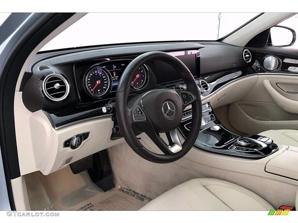 2018 E 300 Sedan - Diamond Silver Metallic / Macchiato Beige/Black photo #14