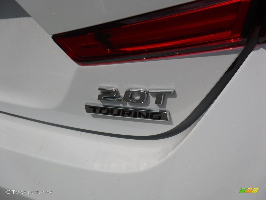 2020 Accord Touring Sedan - Platinum White Pearl / Black photo #18