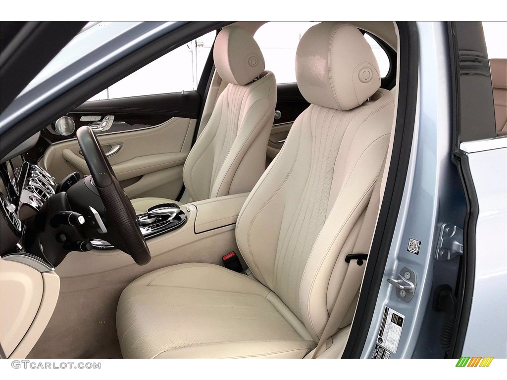 Macchiato Beige/Black Interior 2018 Mercedes-Benz E 300 Sedan Photo #142066618