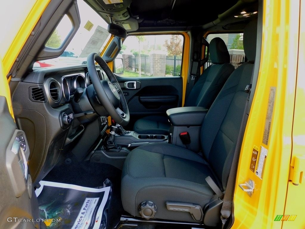 2021 Wrangler Unlimited Willys 4x4 - Hellayella / Black photo #11