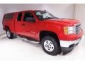 2012 Fire Red GMC Sierra 2500HD SLE Extended Cab 4x4  photo #1