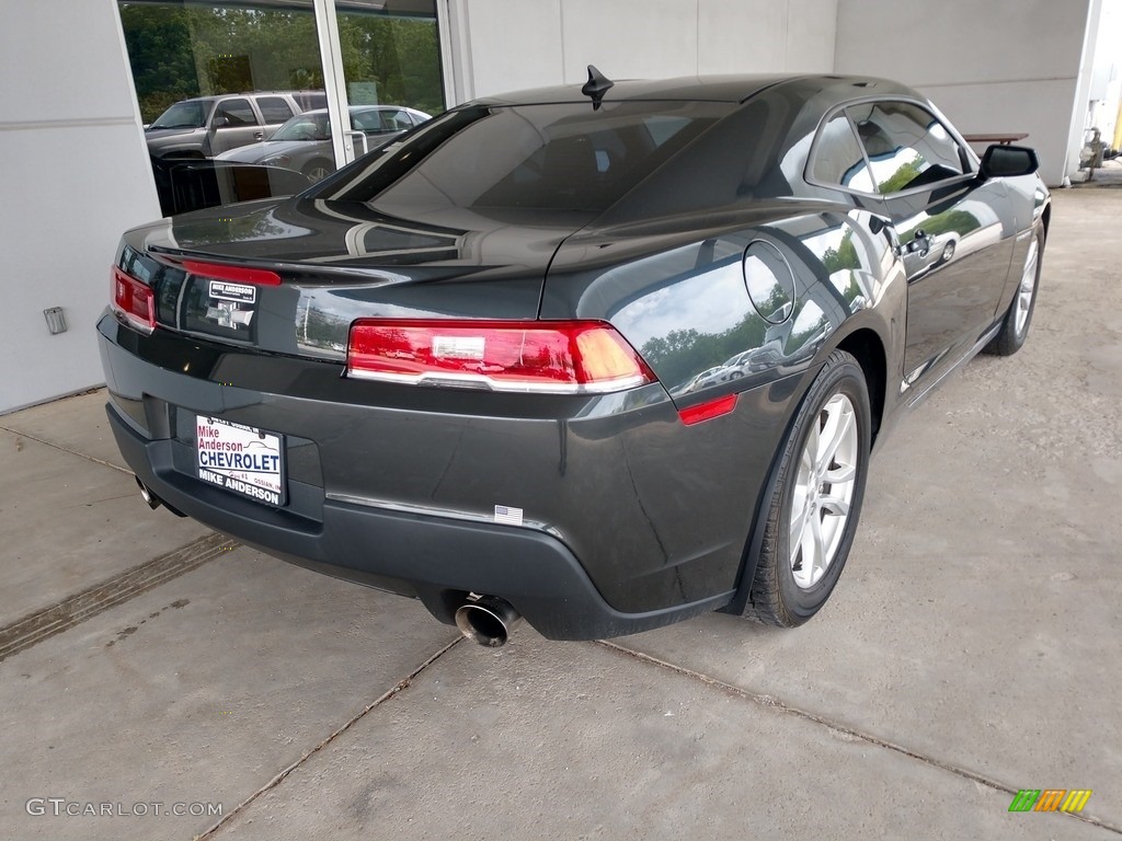 2014 Camaro LS Coupe - Ashen Gray Metallic / Black photo #4