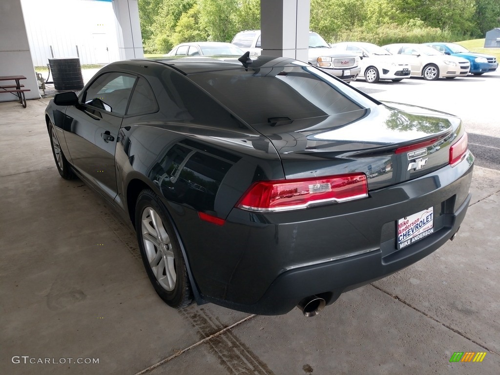 2014 Camaro LS Coupe - Ashen Gray Metallic / Black photo #7