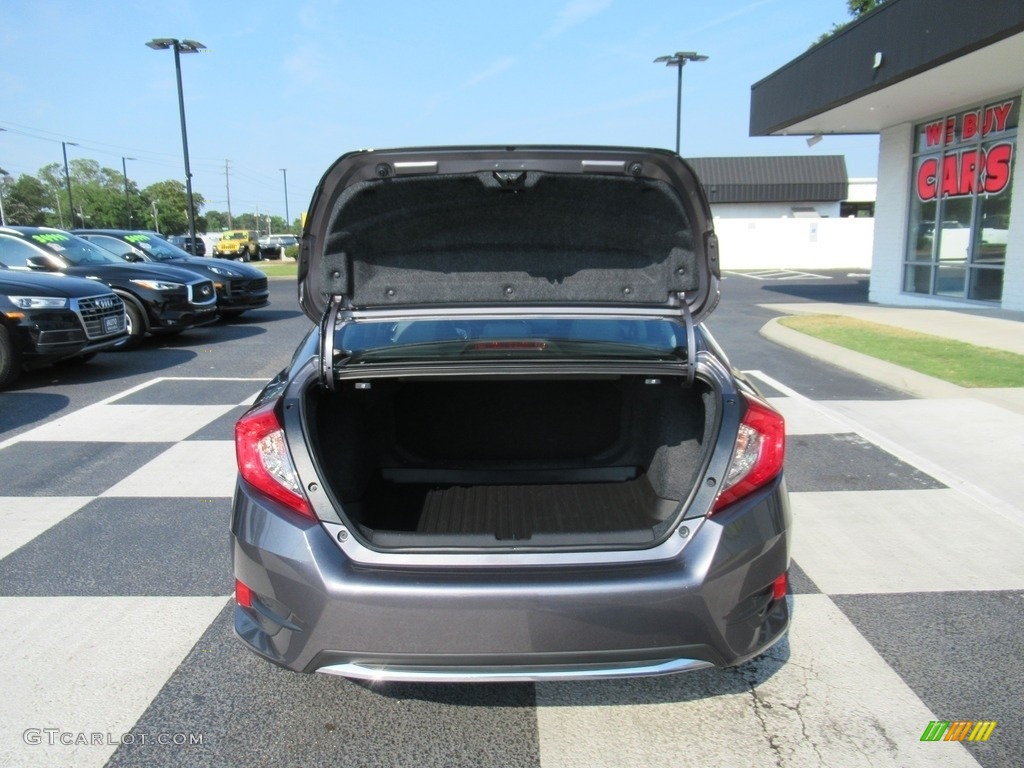 2020 Civic EX-L Sedan - Modern Steel Metallic / Gray photo #5