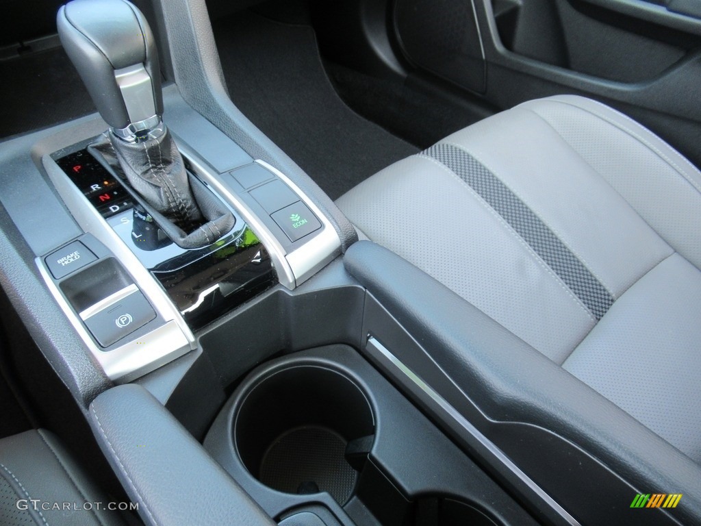 2020 Civic EX-L Sedan - Modern Steel Metallic / Gray photo #19