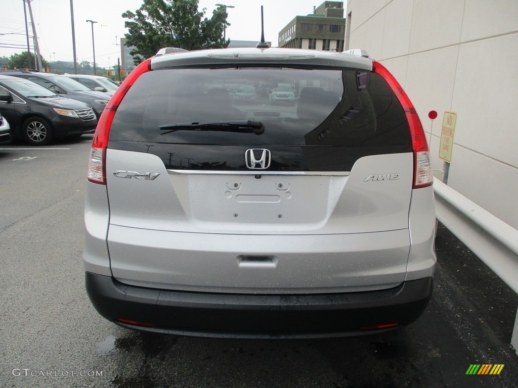 2014 CR-V EX-L AWD - Alabaster Silver Metallic / Black photo #4