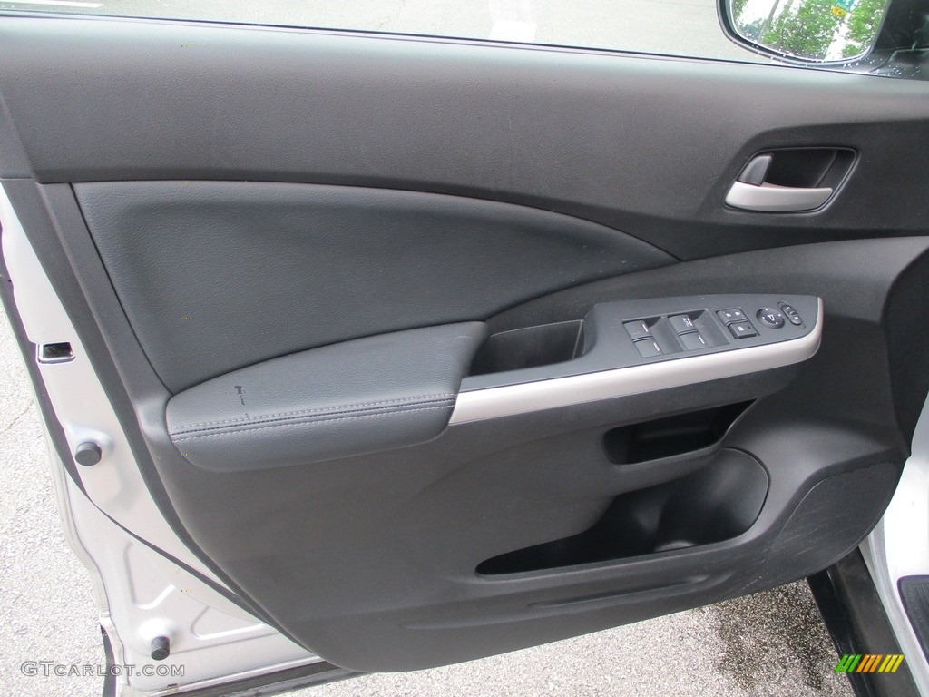 2014 CR-V EX-L AWD - Alabaster Silver Metallic / Black photo #10
