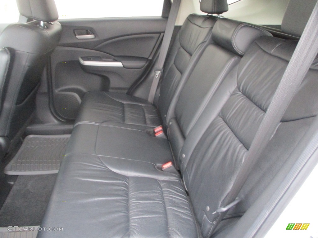 2014 CR-V EX-L AWD - Alabaster Silver Metallic / Black photo #12