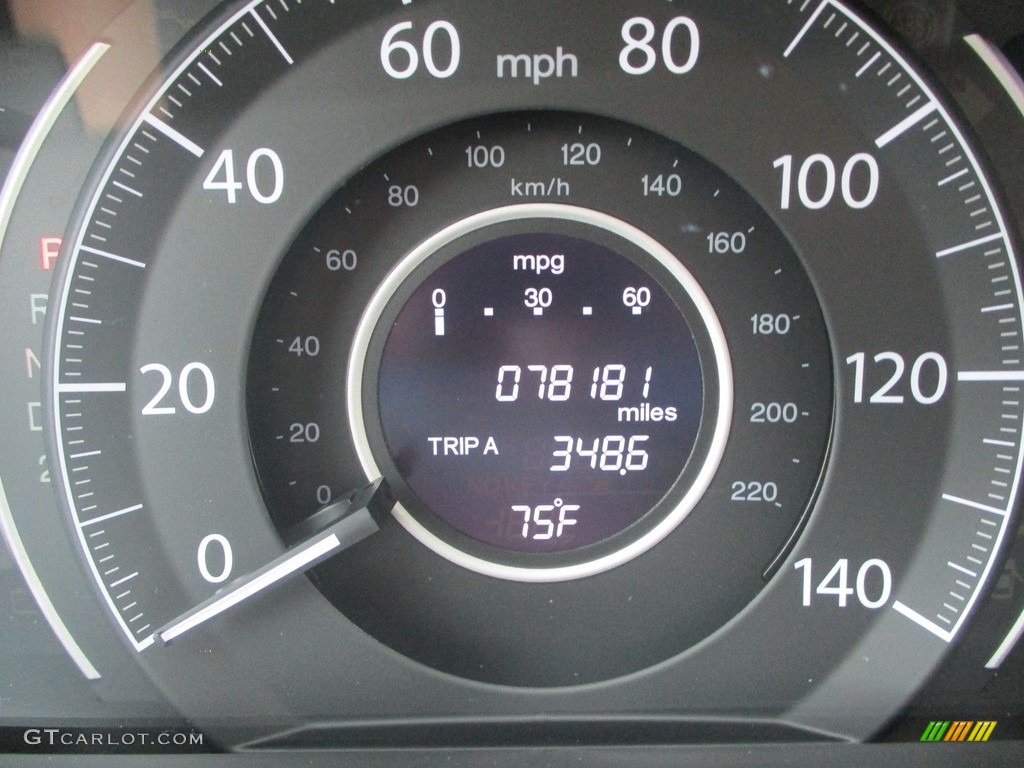 2014 CR-V EX-L AWD - Alabaster Silver Metallic / Black photo #20