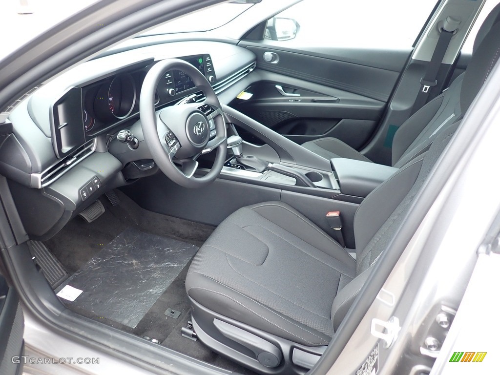 2021 Elantra SE - Fluid Metal / Black photo #6