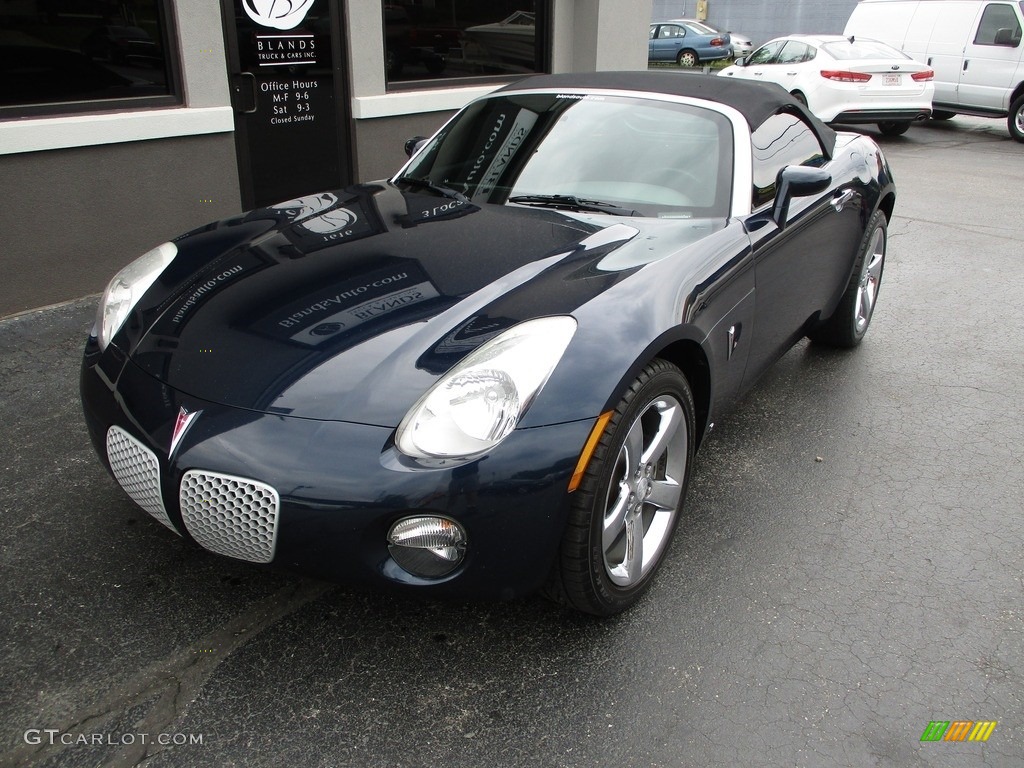 2007 Solstice Roadster - Deep Blue / Ebony photo #3