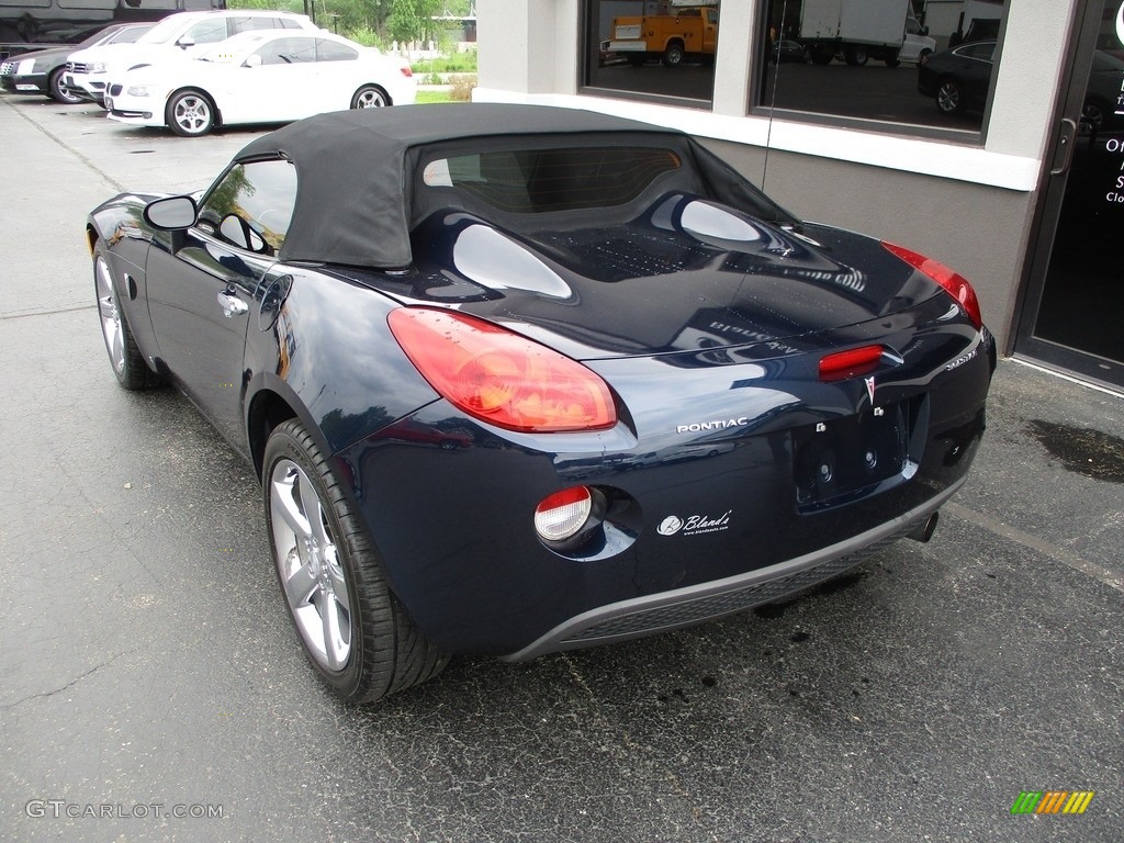 2007 Solstice Roadster - Deep Blue / Ebony photo #4