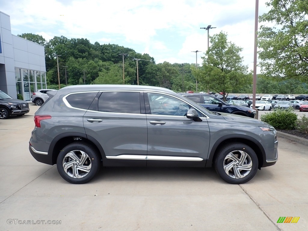 2021 Santa Fe SEL AWD - Hampton Gray / Black photo #1