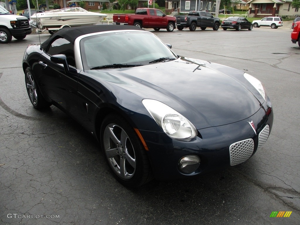 2007 Solstice Roadster - Deep Blue / Ebony photo #6