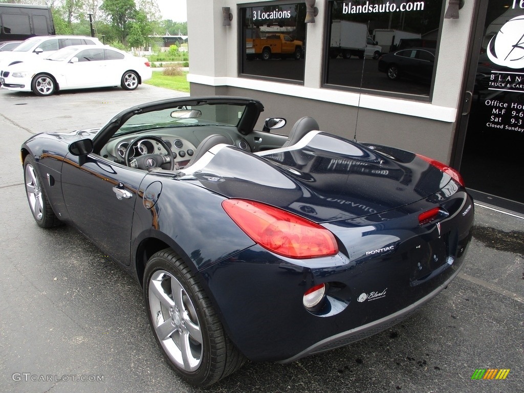 2007 Solstice Roadster - Deep Blue / Ebony photo #8