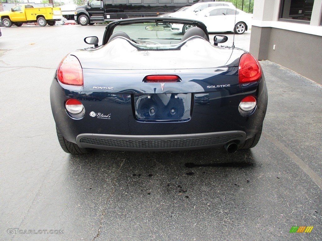 2007 Solstice Roadster - Deep Blue / Ebony photo #23