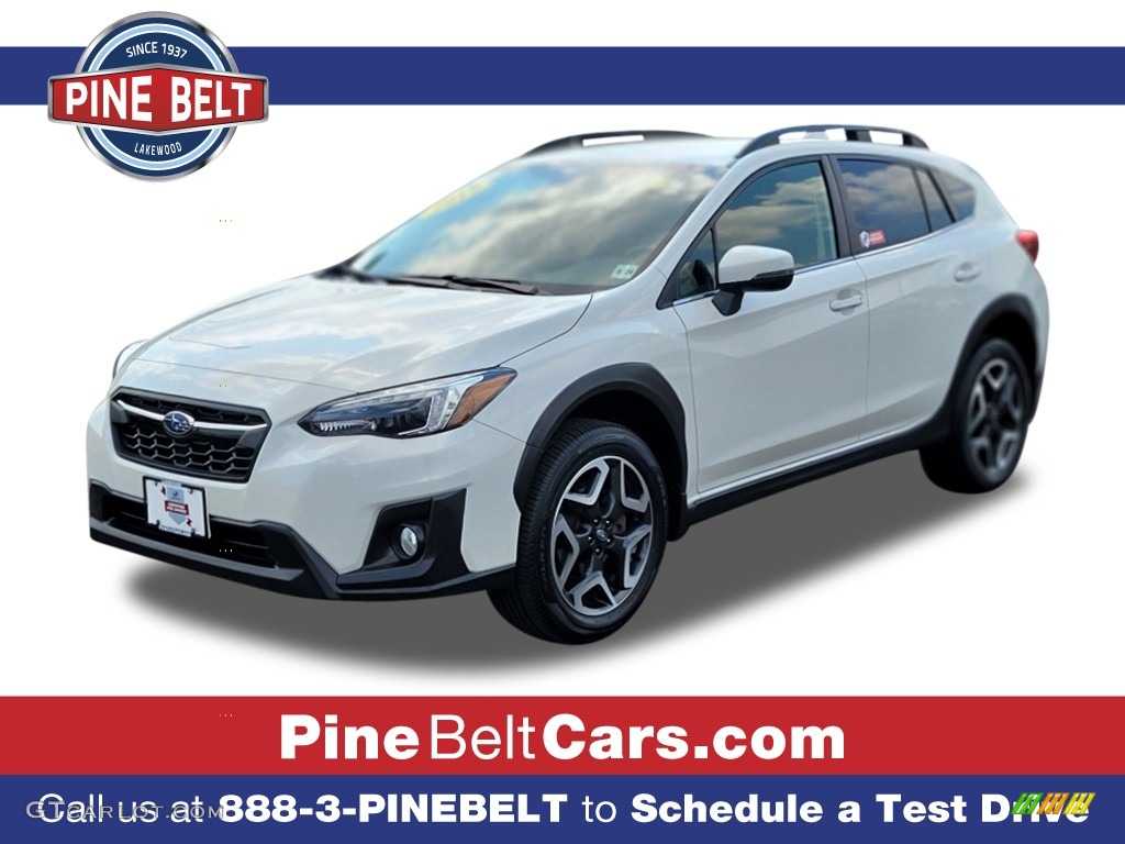 2019 Crosstrek 2.0i Limited - Crystal White Pearl / Black photo #1