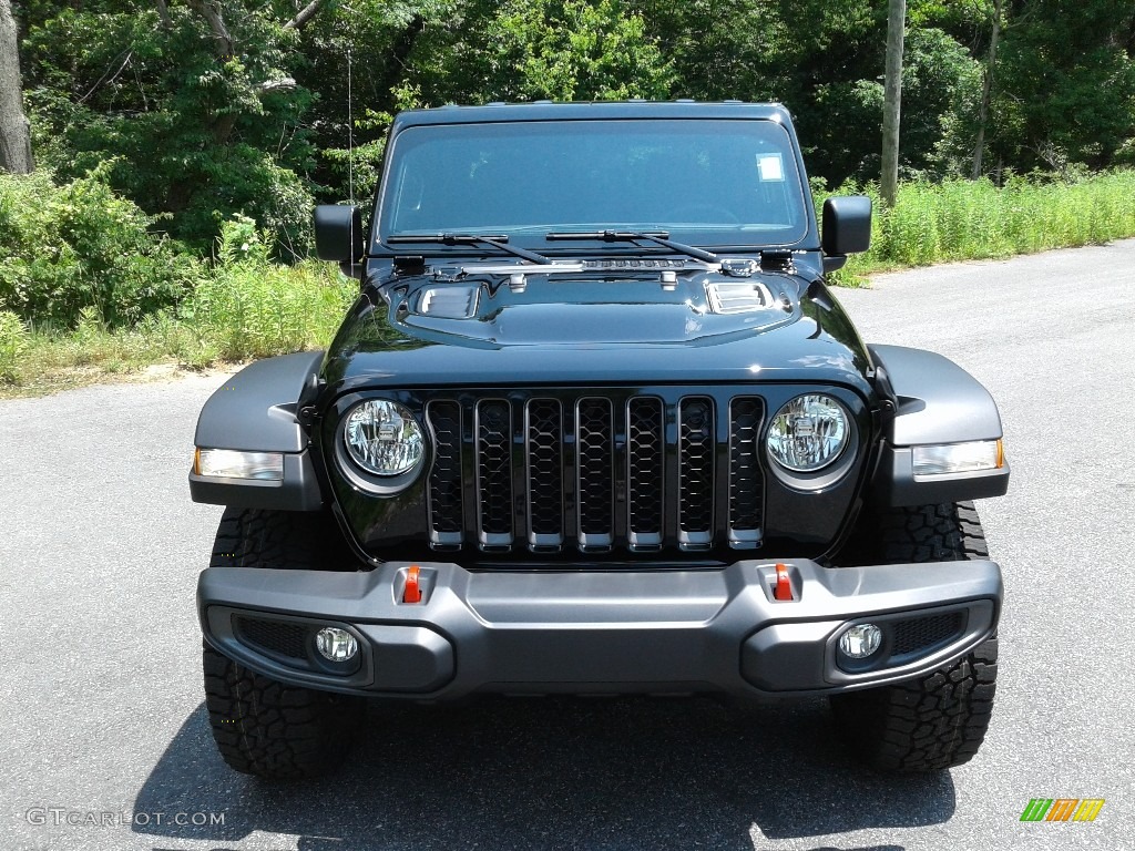 2021 Gladiator Rubicon 4x4 - Black / Black photo #3