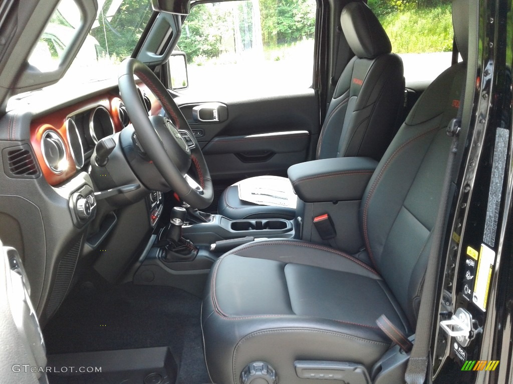 2021 Jeep Gladiator Rubicon 4x4 Front Seat Photo #142071212