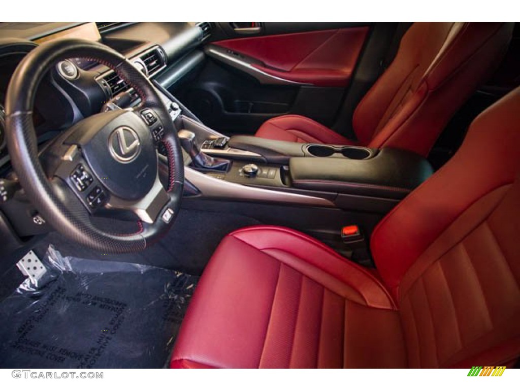 Rioja Red Interior 2018 Lexus IS 300 Photo #142071293