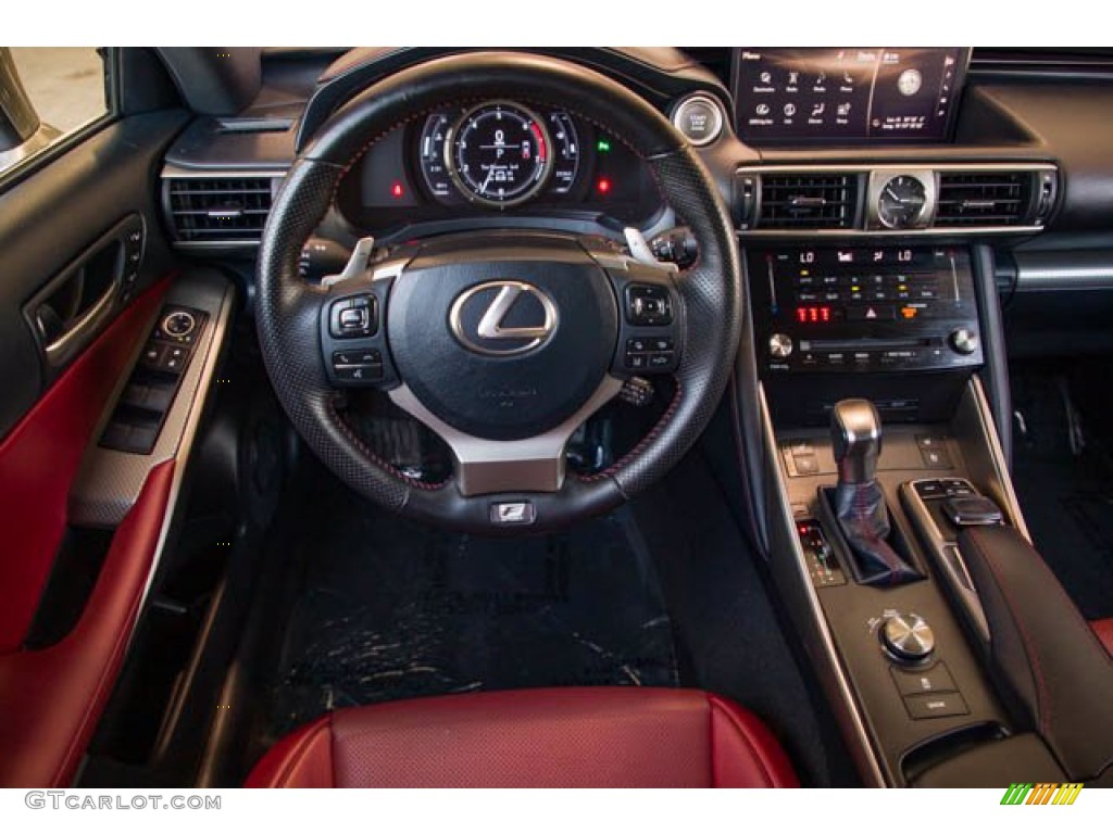 2018 Lexus IS 300 Rioja Red Dashboard Photo #142071332