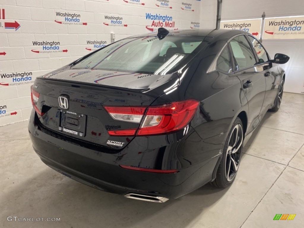 2021 Accord Sport SE - Crystal Black Pearl / Black photo #3