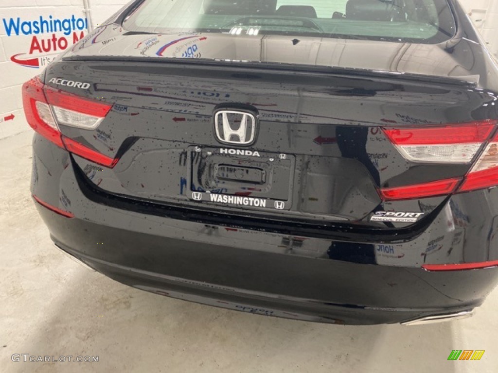 2021 Accord Sport SE - Crystal Black Pearl / Black photo #4