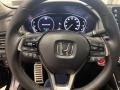 2021 Honda Accord Black Interior Steering Wheel Photo