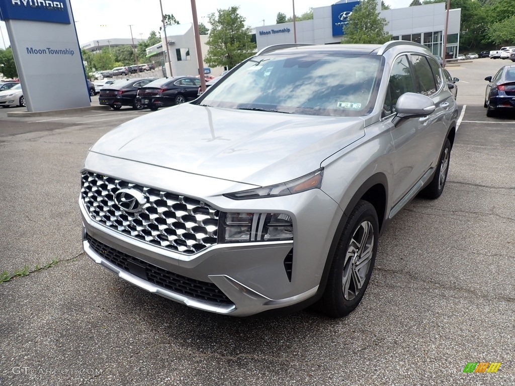 2021 Santa Fe SEL AWD - Shimmering Silver / Black photo #5