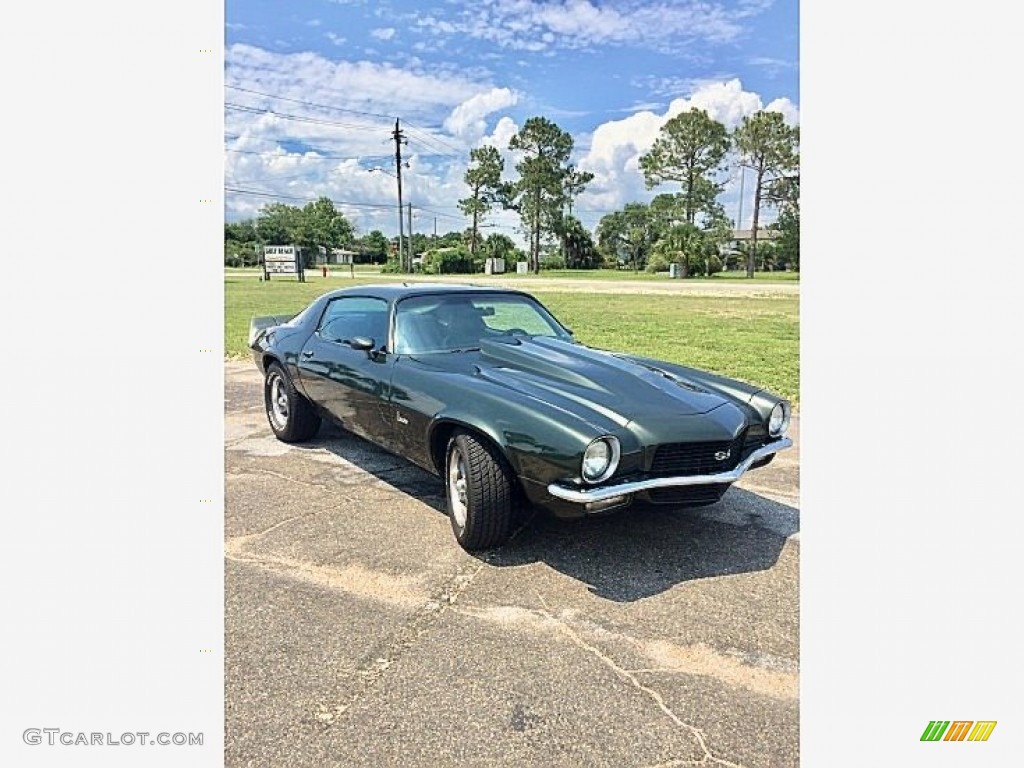 Fathom Green 1971 Chevrolet Camaro SS Coupe Exterior Photo #142071803